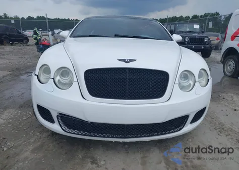 2007 Bentley Continental Gt из США, поврежденный, VIN SCBCR73W77C040583